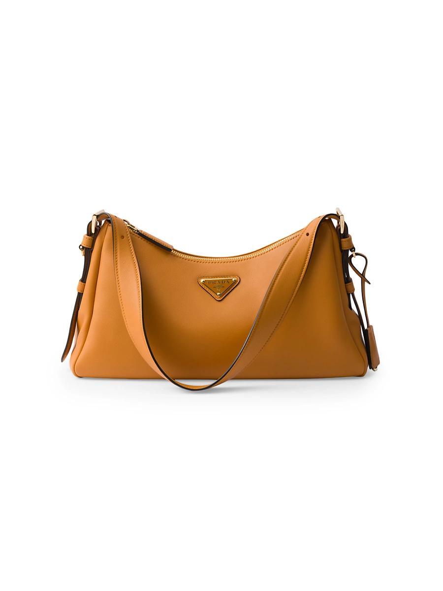 Womens Aimee Medium Leather Shoulder Bag Product Image