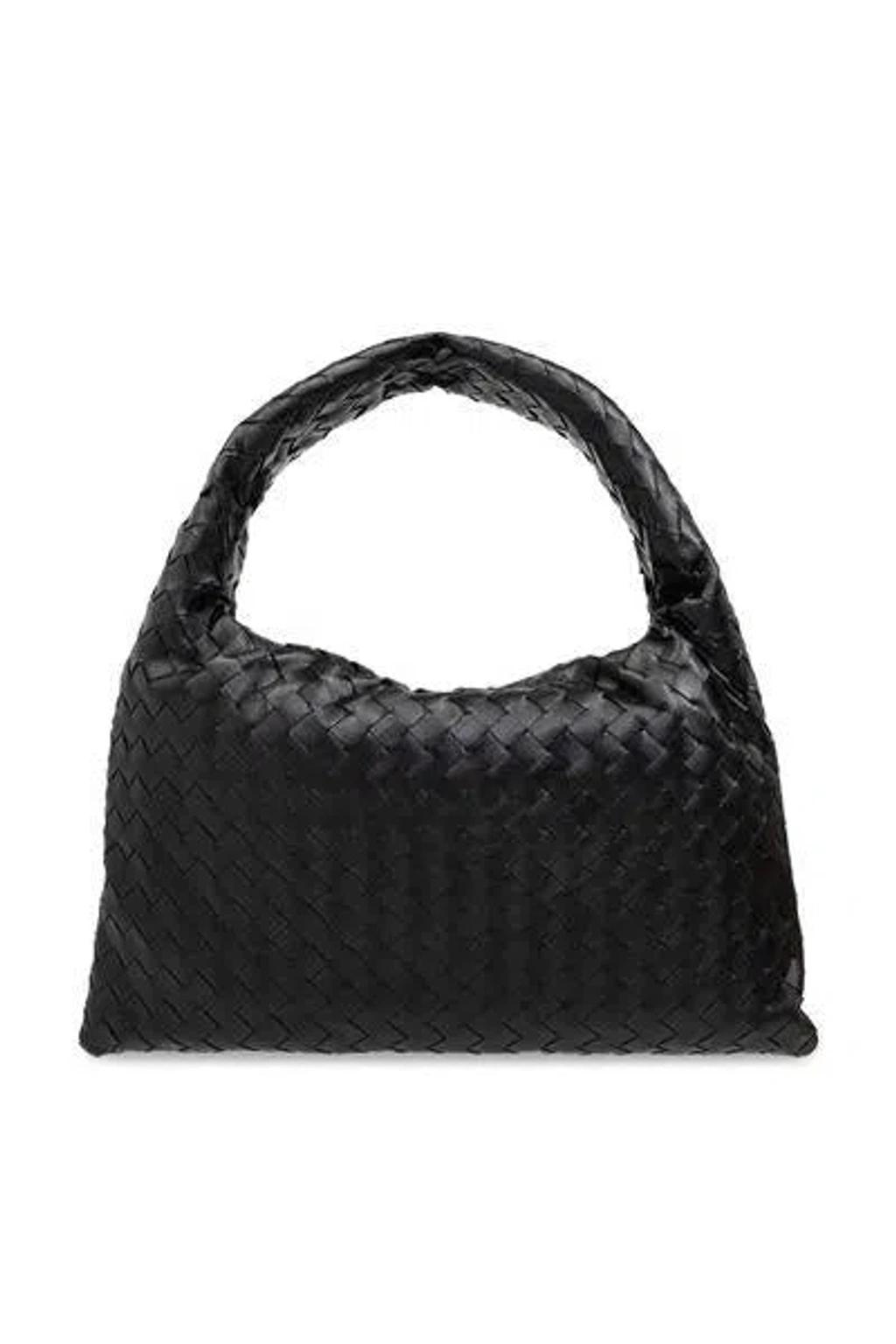 BOTTEGA VENETA Hop Large Shoulder Bag In Black Product Image