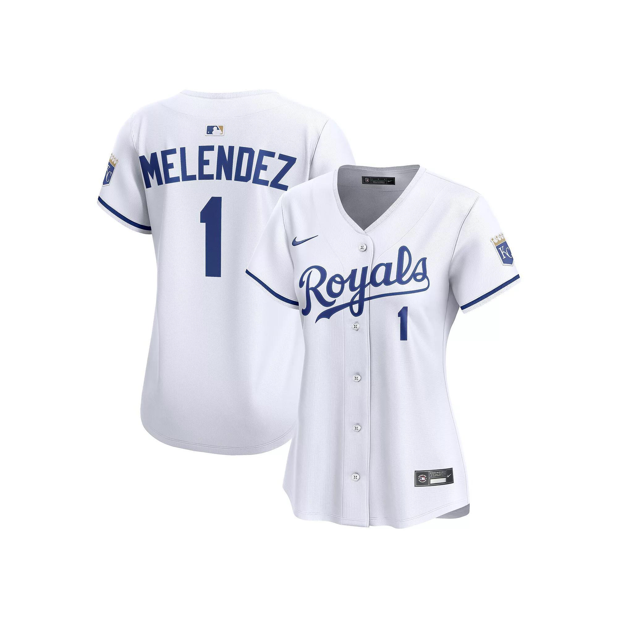 Women's Nike MJ Melendez White Kansas City Royals Home Limited Jersey,  Product Image