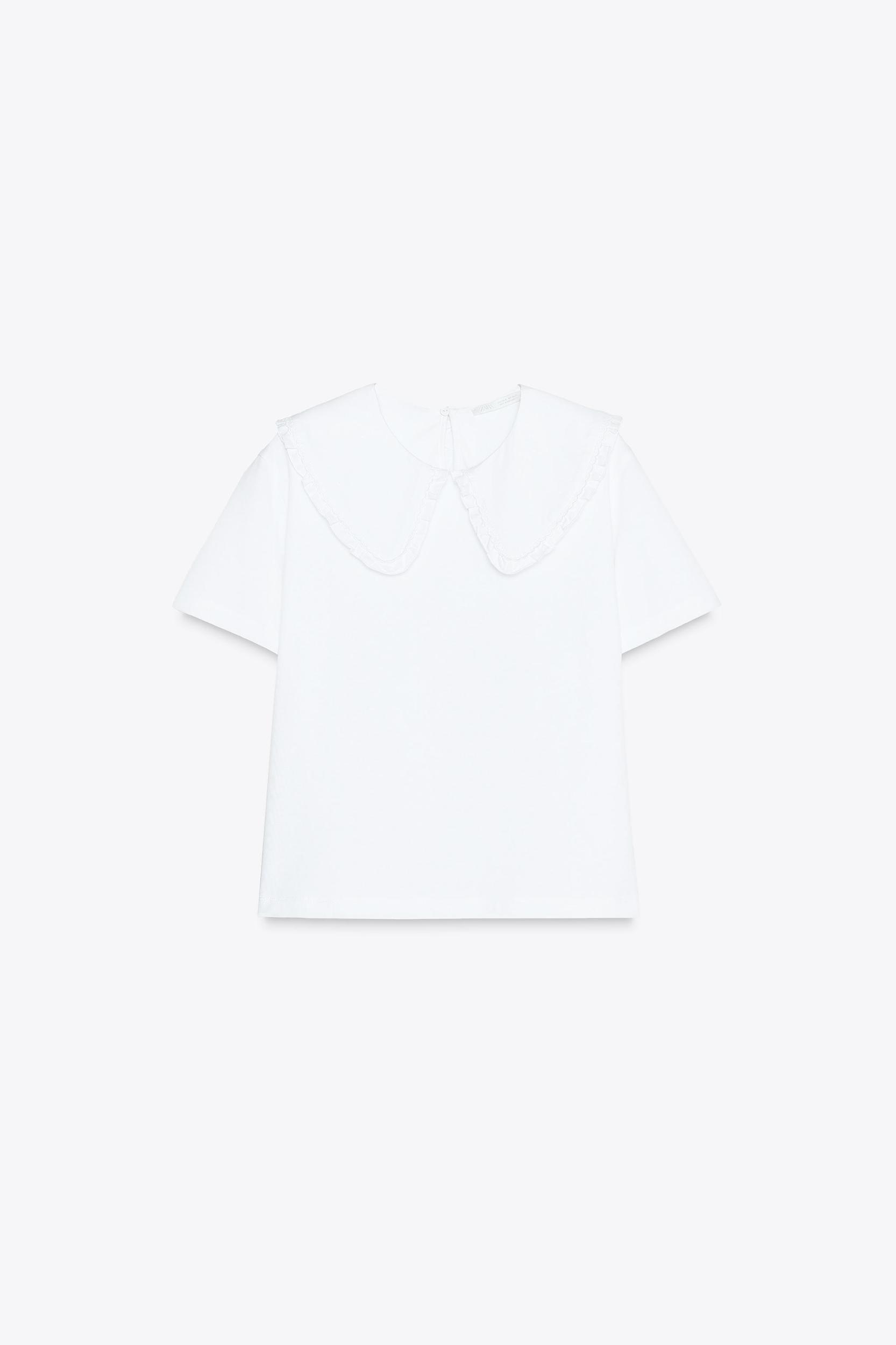 MAXI PETER PAN COLLAR T-SHIRT Product Image