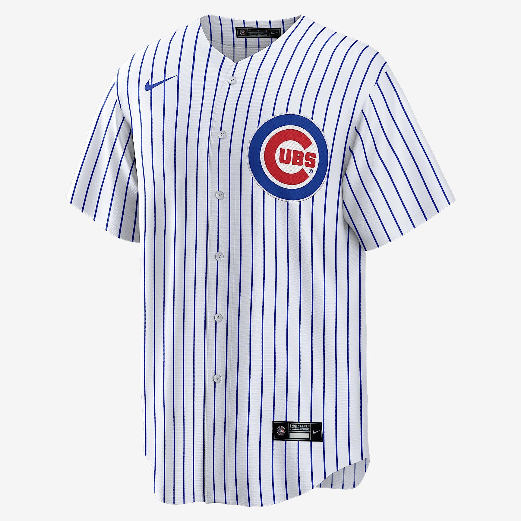 Nico Hoerner Chicago Cubs Nike Men's MLB Replica Jersey Product Image