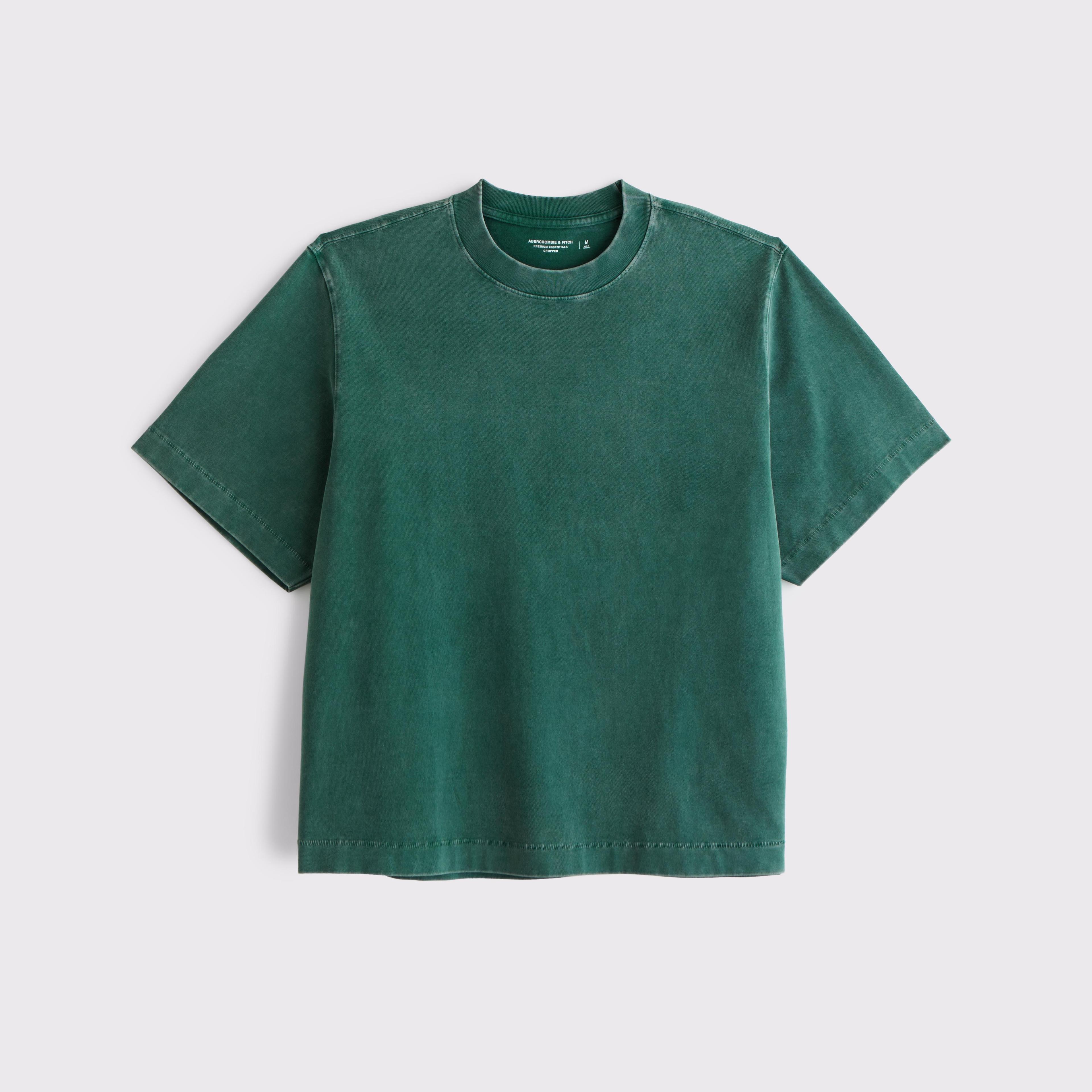 Premium Heavyweight Cropped Tee Product Image