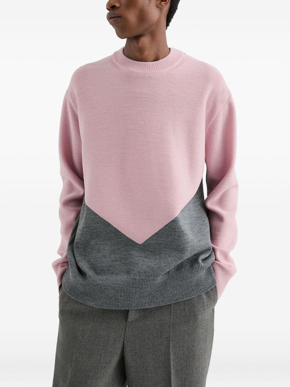 colourblock sweater Product Image