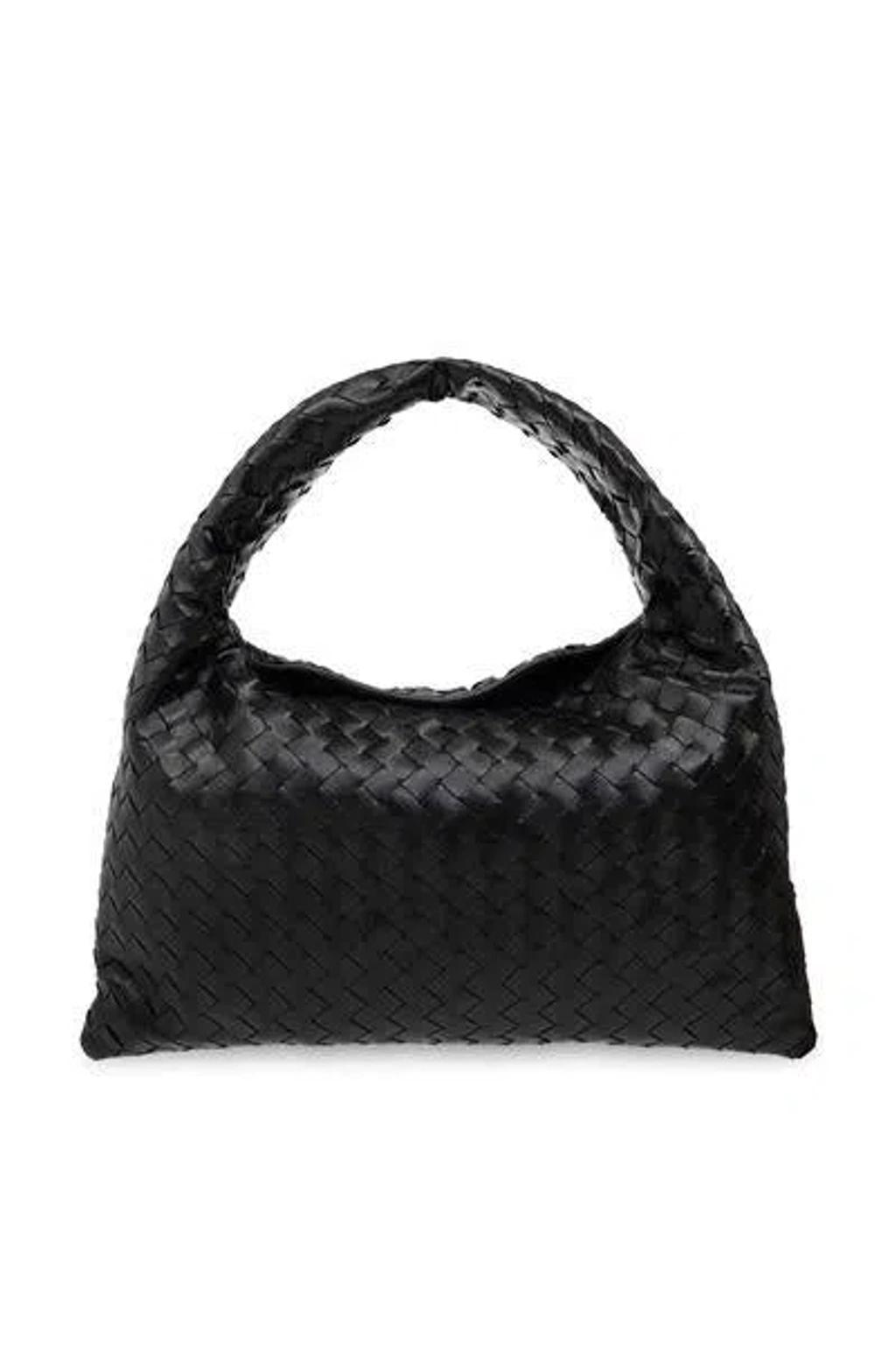 BOTTEGA VENETA Hop Large Shoulder Bag In Black Product Image