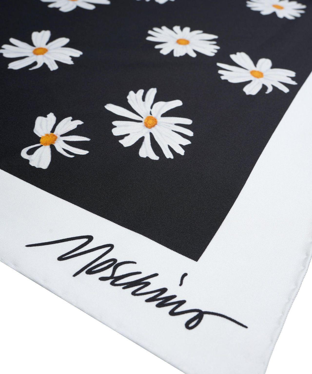 Silk scarf with floral pattern Product Image