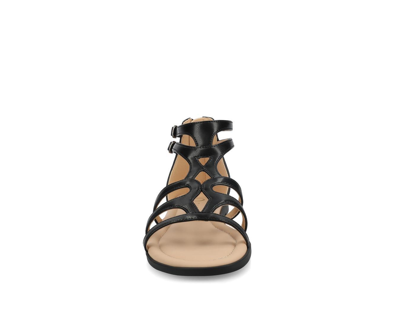 Women's Journee Collection Genneva Flat Sandals Product Image