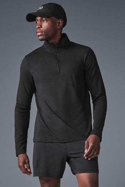 Conquer 1/4 Zip Reform Long Sleeve - Black Product Image