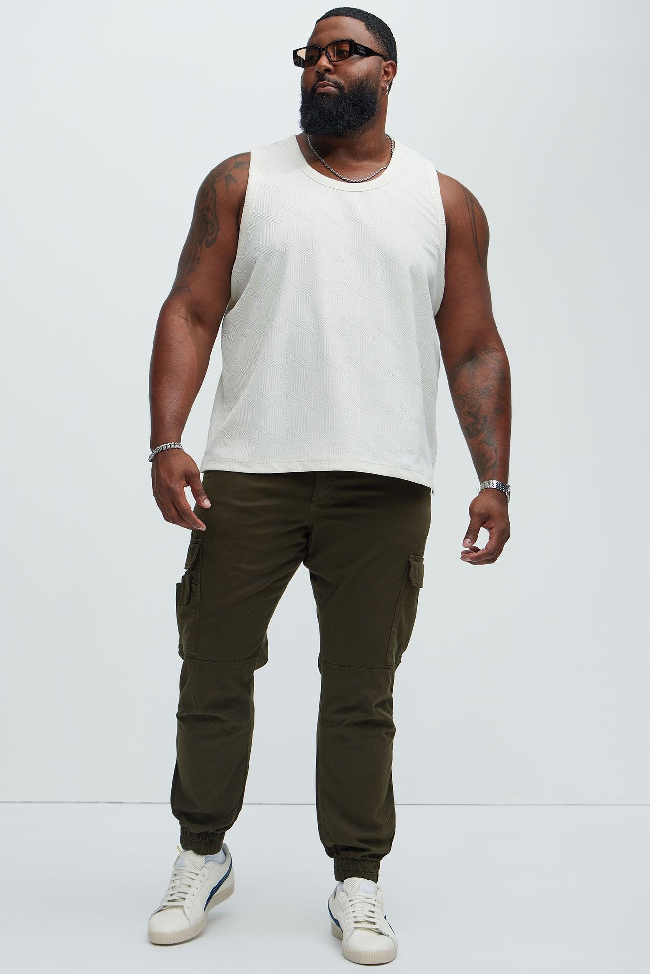 Slim Kryptonite Cargo Jogger - Olive Product Image