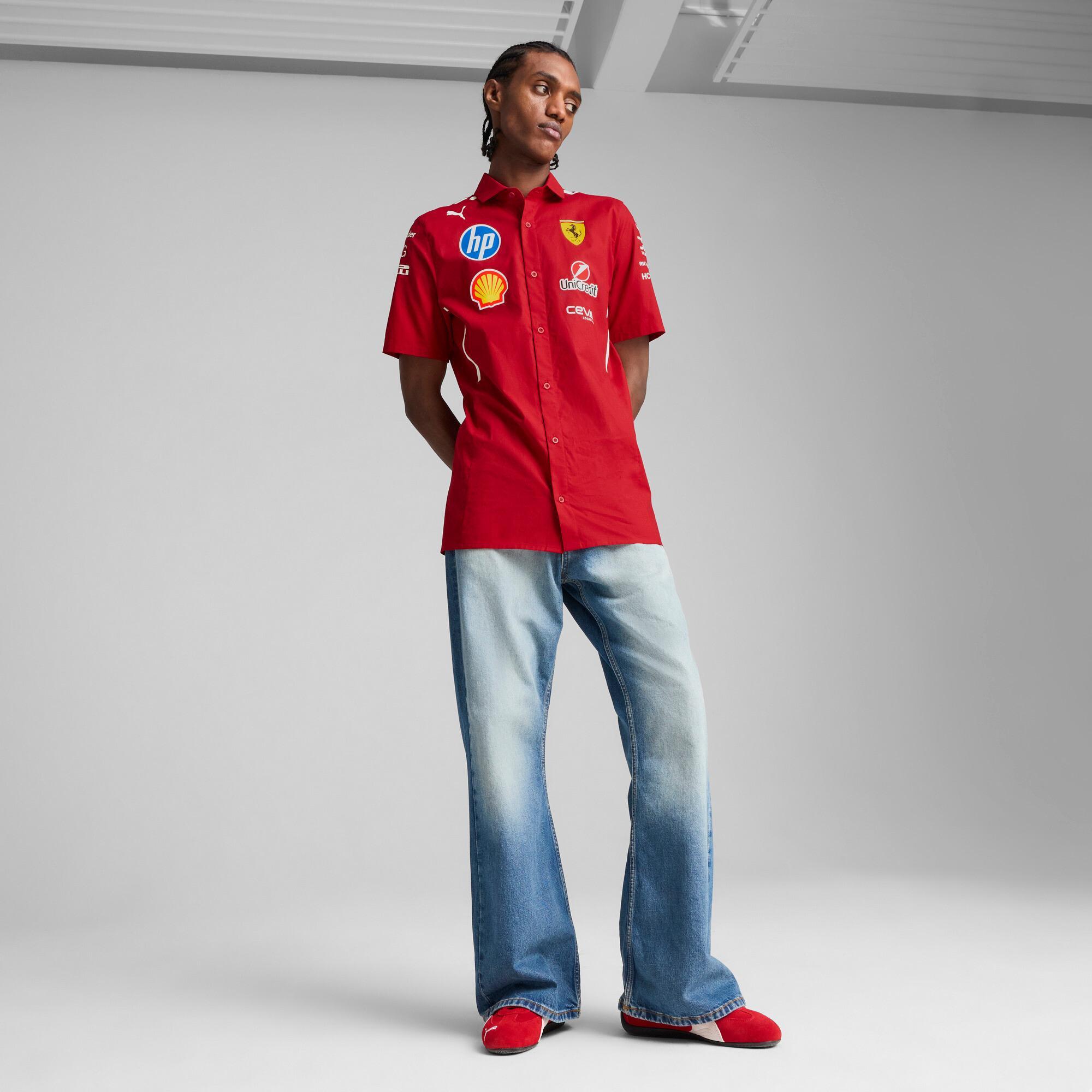 Scuderia Ferrari 2025 Team Men's Shirt Product Image