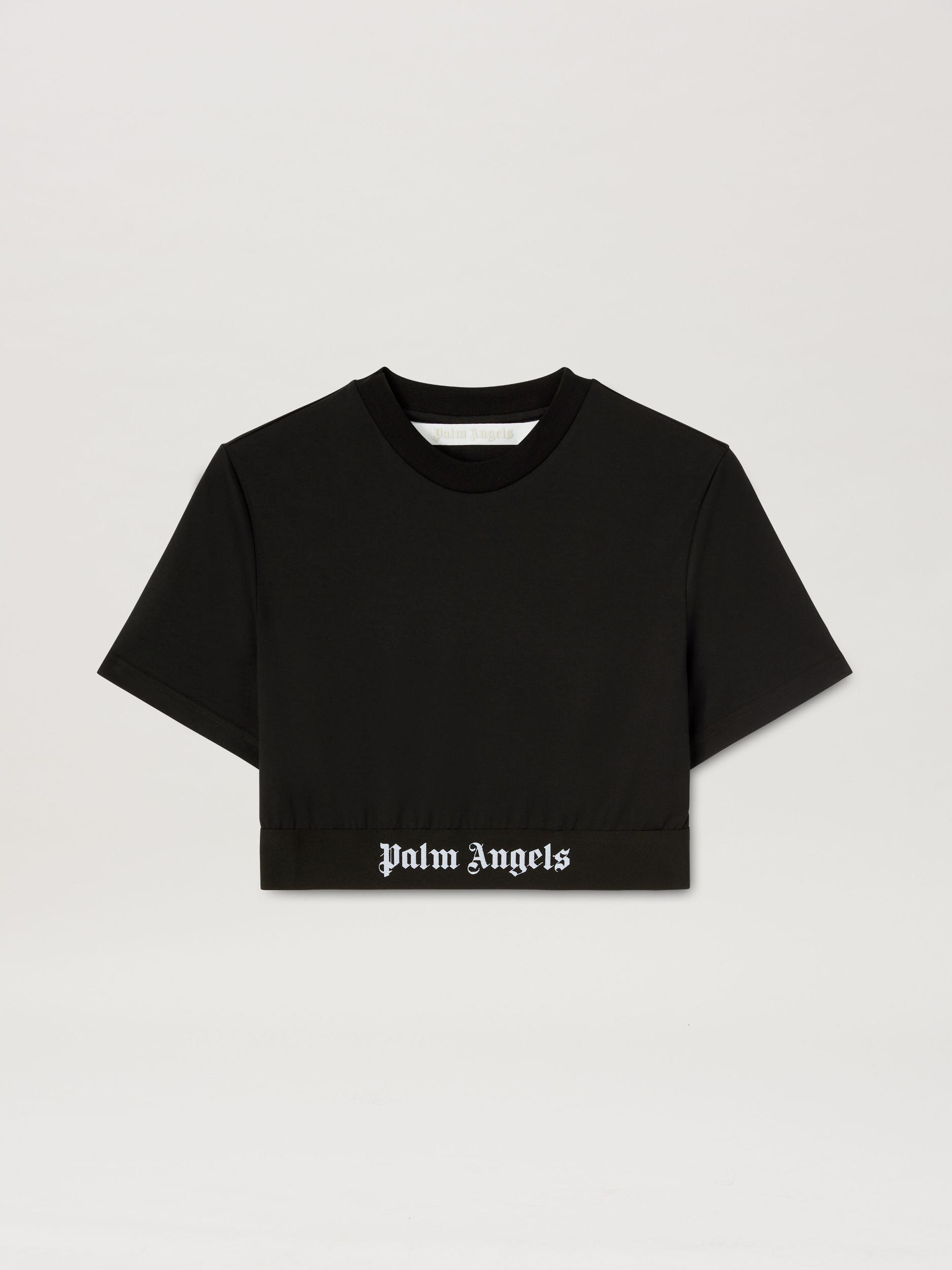 Classic Logo Tape Crop Tee Product Image