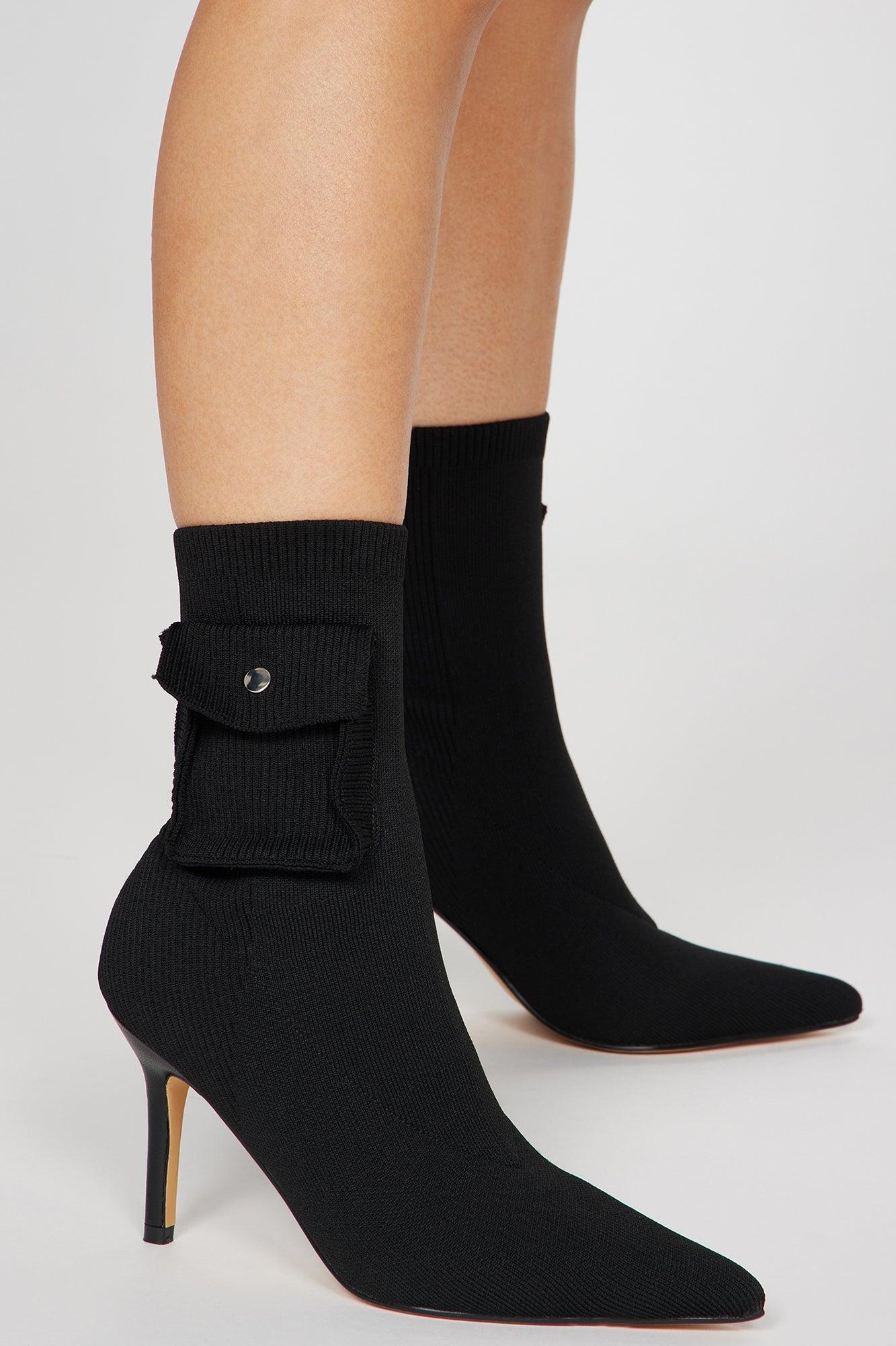 Really Going Booties - Black Product Image