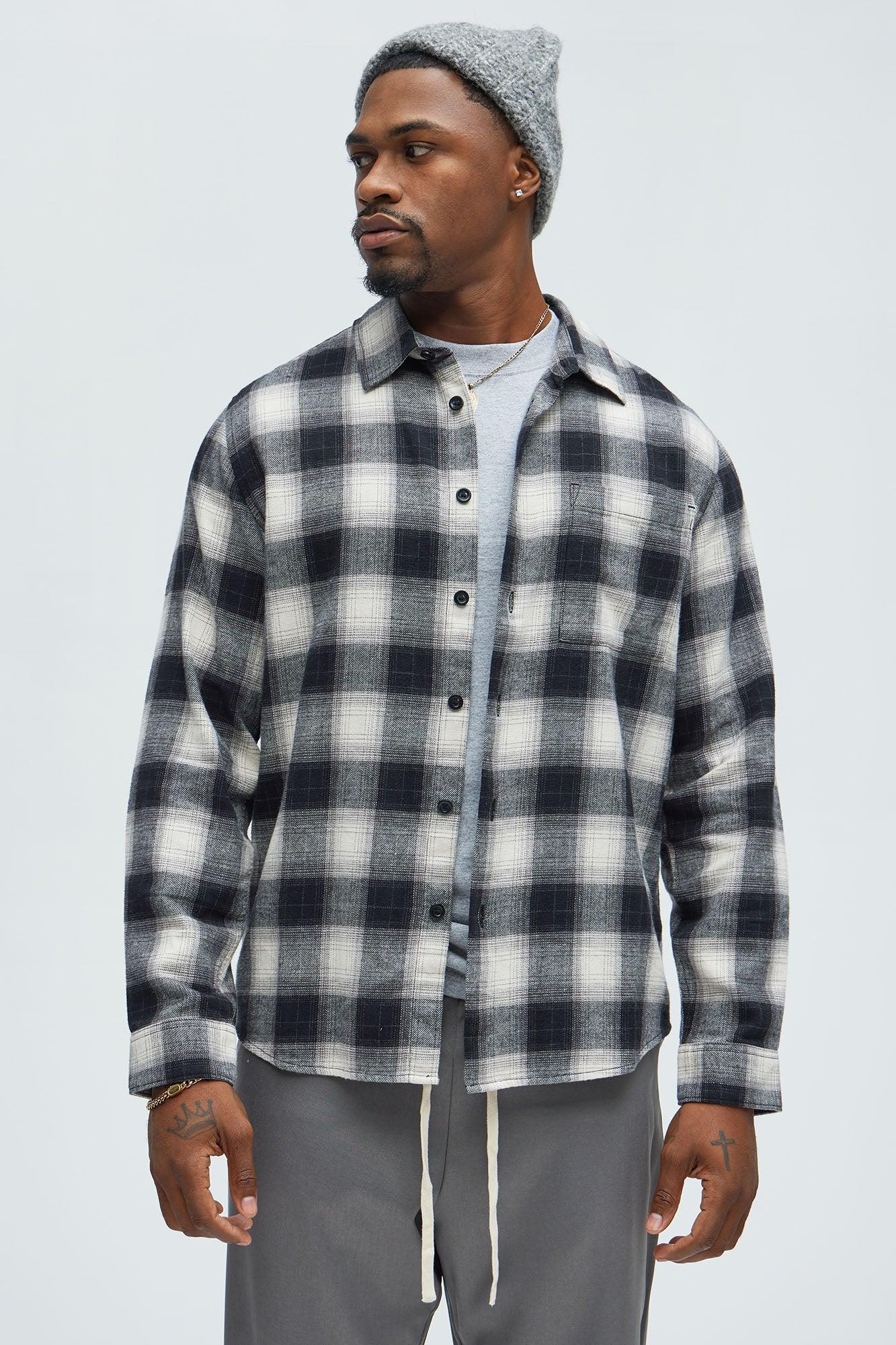 Oakwood Flannel Shirt - Black/combo Product Image