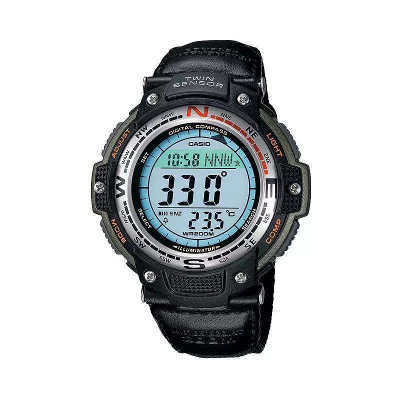 Casio Men's Twin Sensor Digital Chronograph Watch - SGW100B-3V, Multicolor Product Image