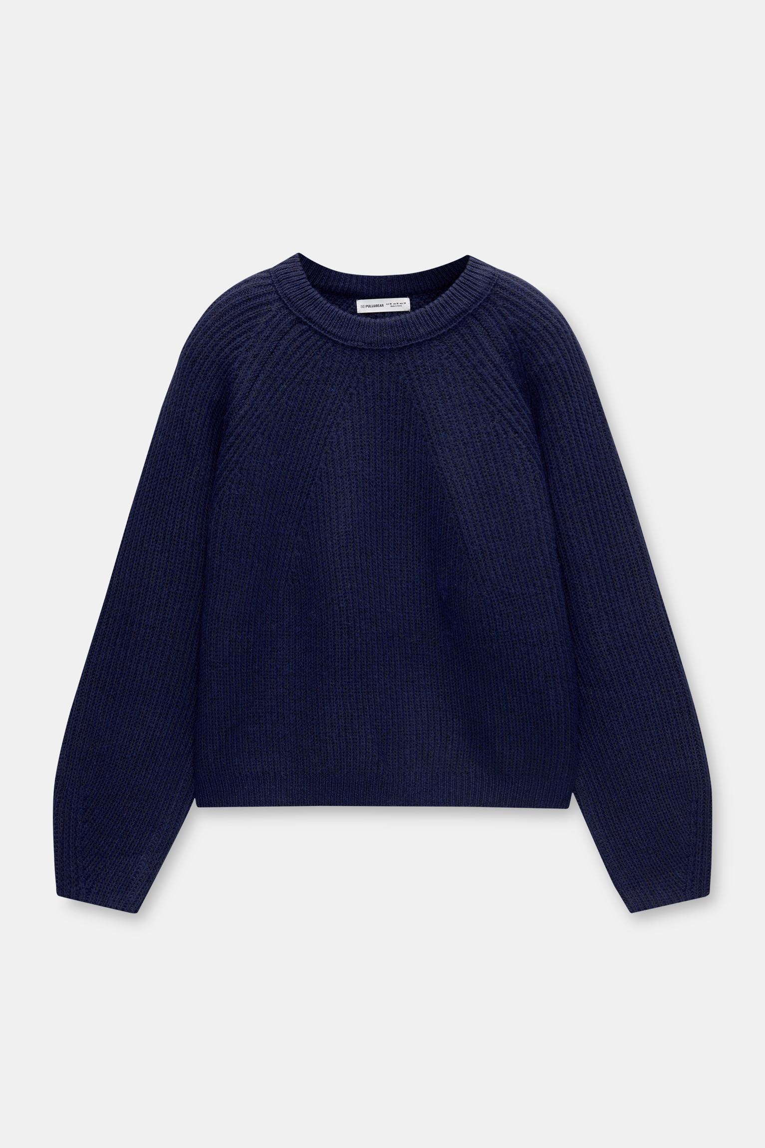 Soft purl knit sweater Product Image