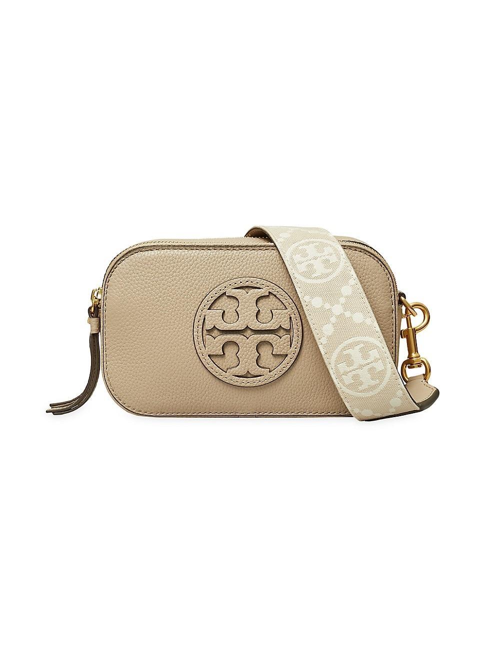 Womens Mini Miller Leather Crossbody Bag Product Image