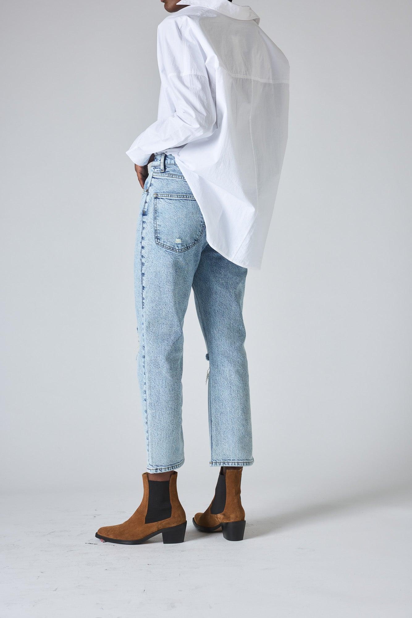 The 90s Loose Fit Denim Pants Product Image