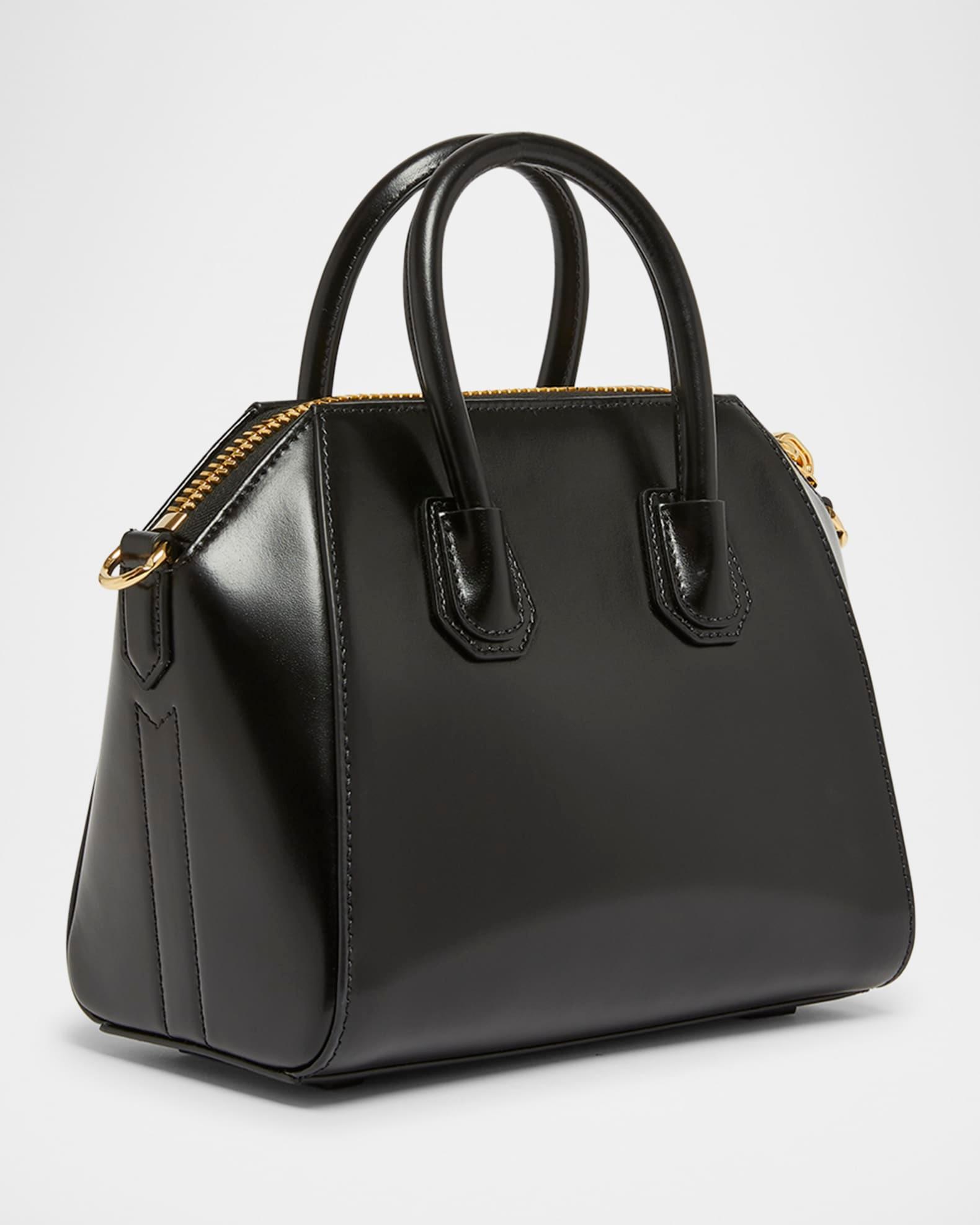 Antigona Mini Top-Handle Bag in Box Leather Product Image