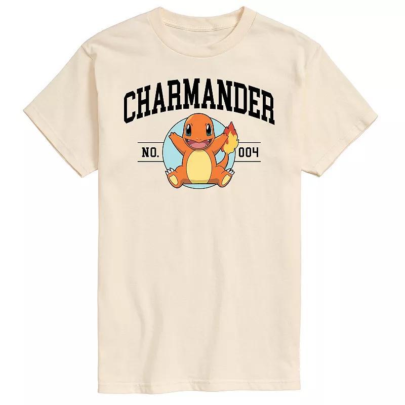 Men's Pokemon Charmander No. 4 Graphic Tee, Size: Large, Beige Product Image