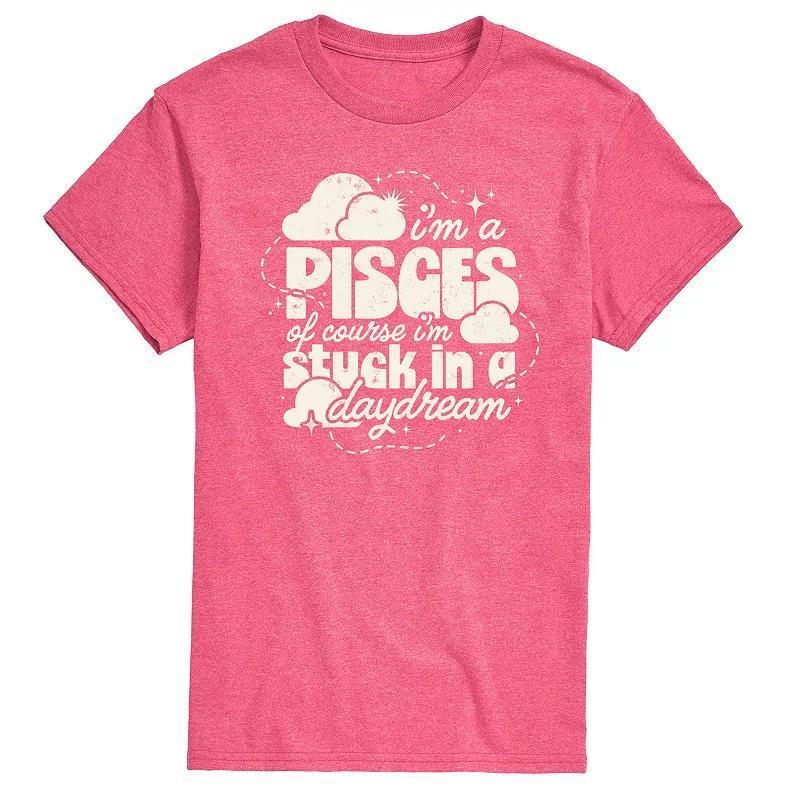 Men's I'm A Pisces Daydream Graphic Tee, Size: XXL, Purple Product Image