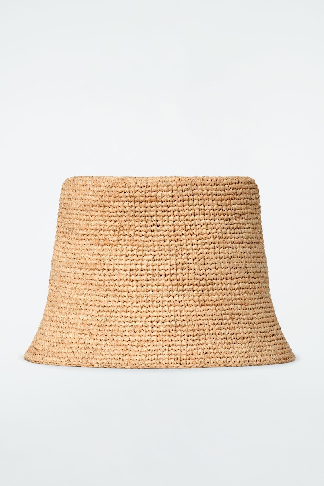 STRAW BUCKET HAT Product Image