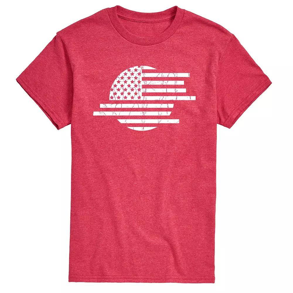 Men's Flag Circle Abstract Tee,  Product Image