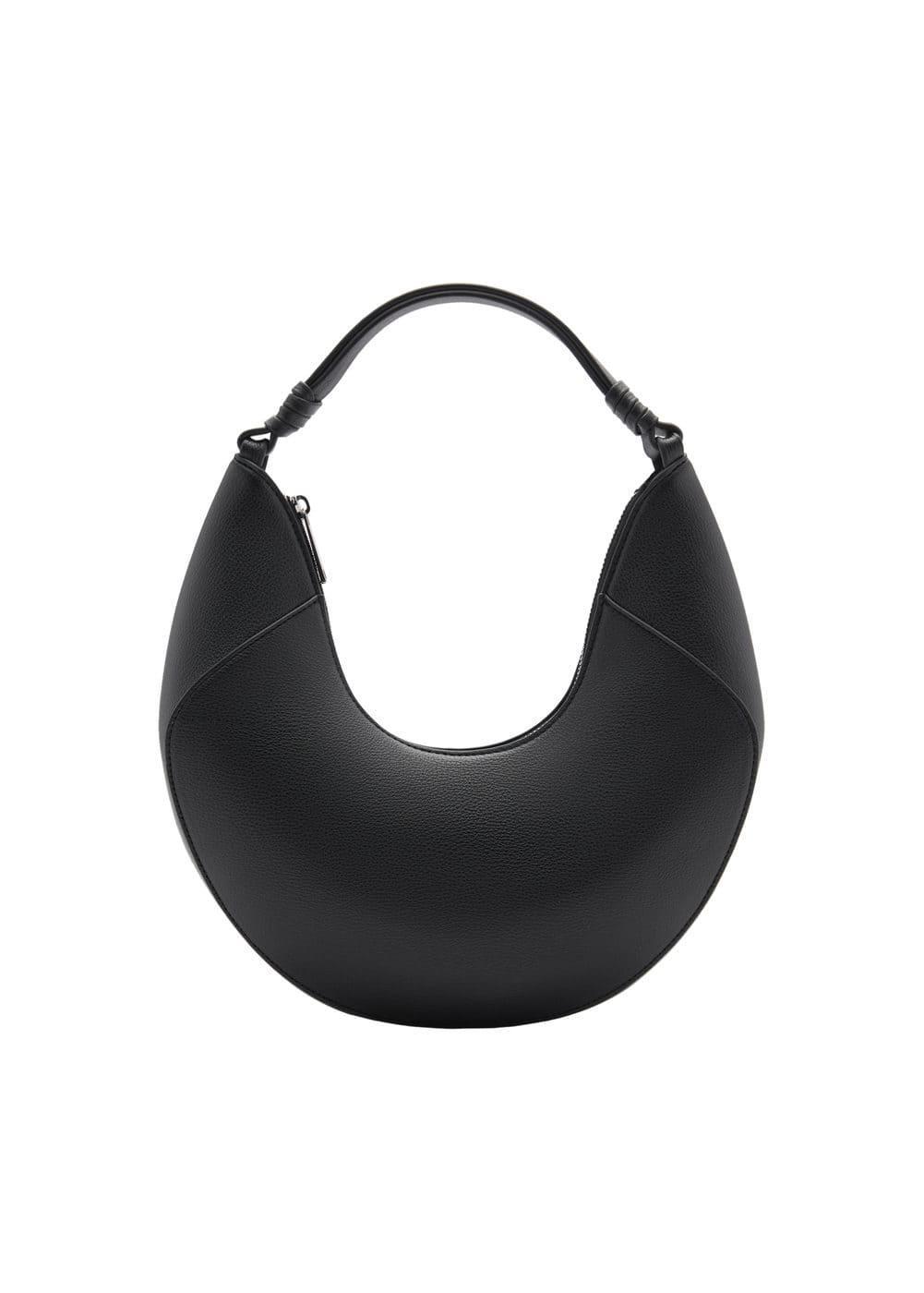 Leather-effect shoulder bag - Women | MANGO USA Product Image