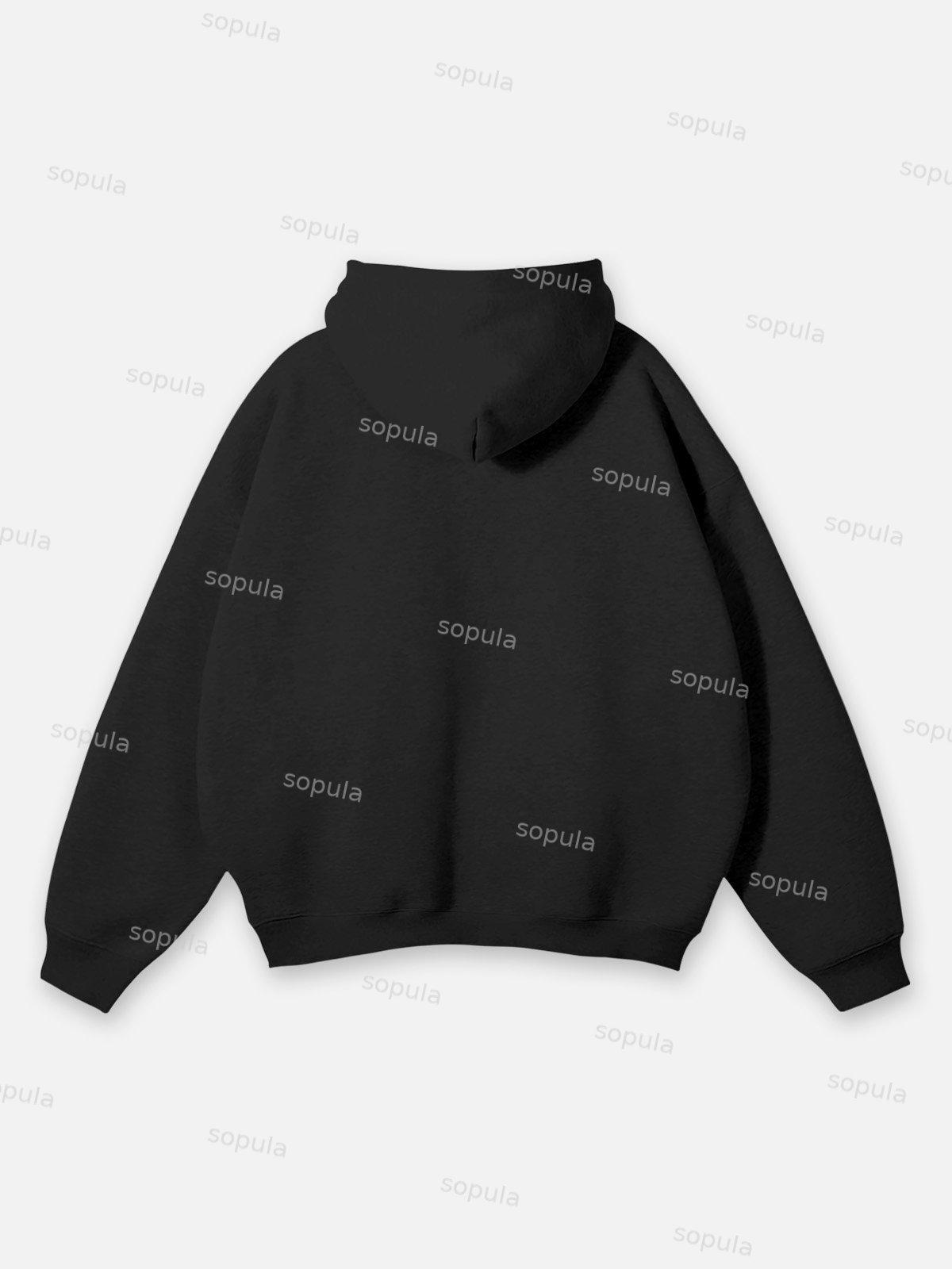 Sopula Jesus Save Retro Fade Graphic Hoodie Product Image