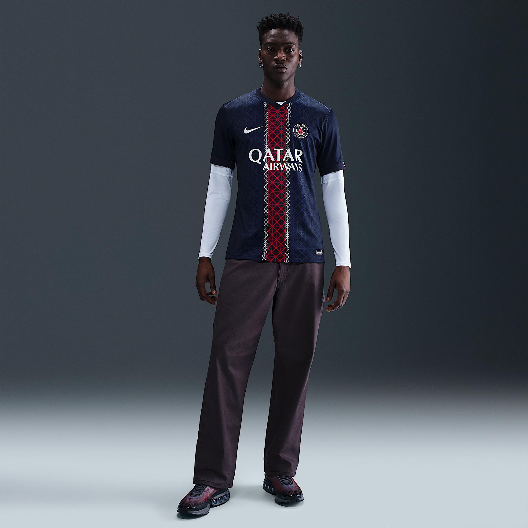 Paris Saint-Germain 2025/26 Stadium Home Nike Mens Dri-FIT Soccer Replica Jersey | HJ4593-411 Product Image
