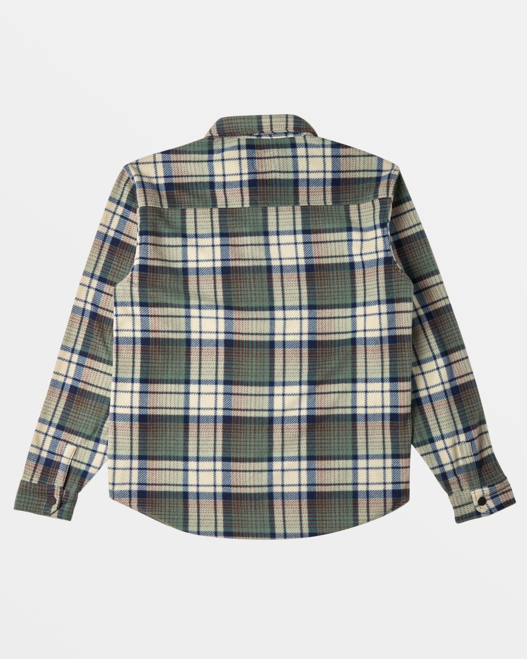 A/Div Furnace Long Sleeve Flannel Shirt - Taupe Male Product Image