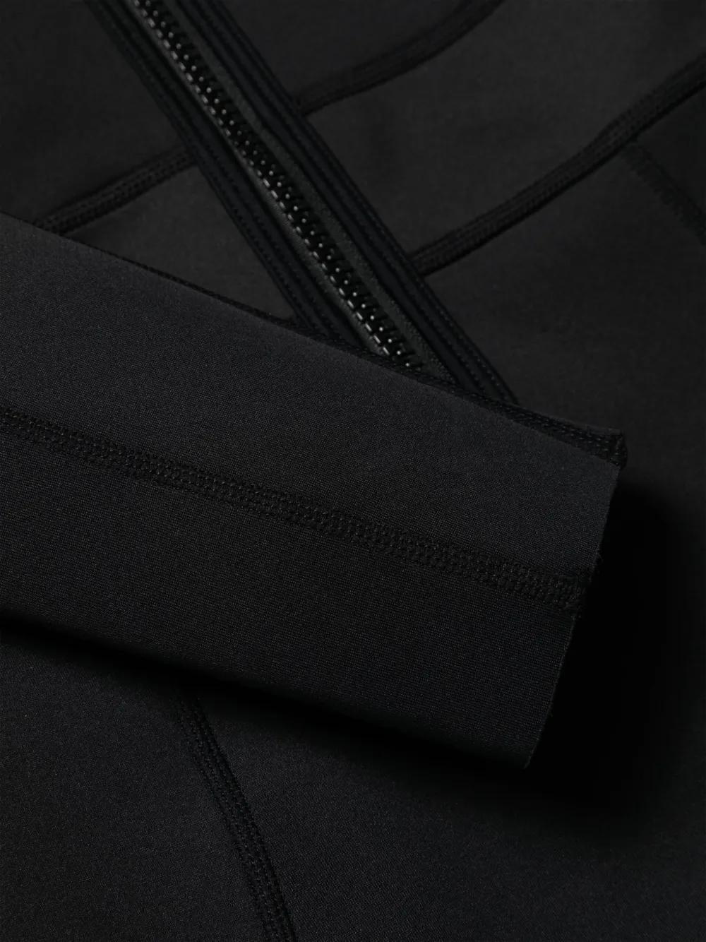 zip-up long-sleeved swimsuit Product Image