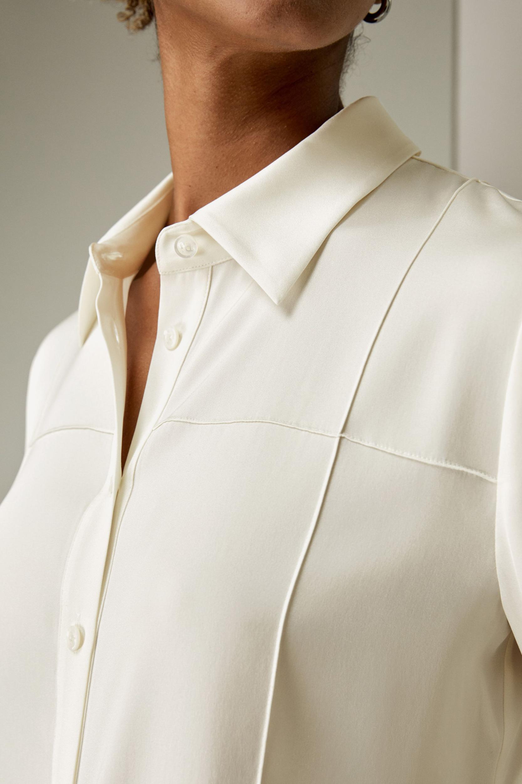 Sprezzatura Silk Blouse Product Image