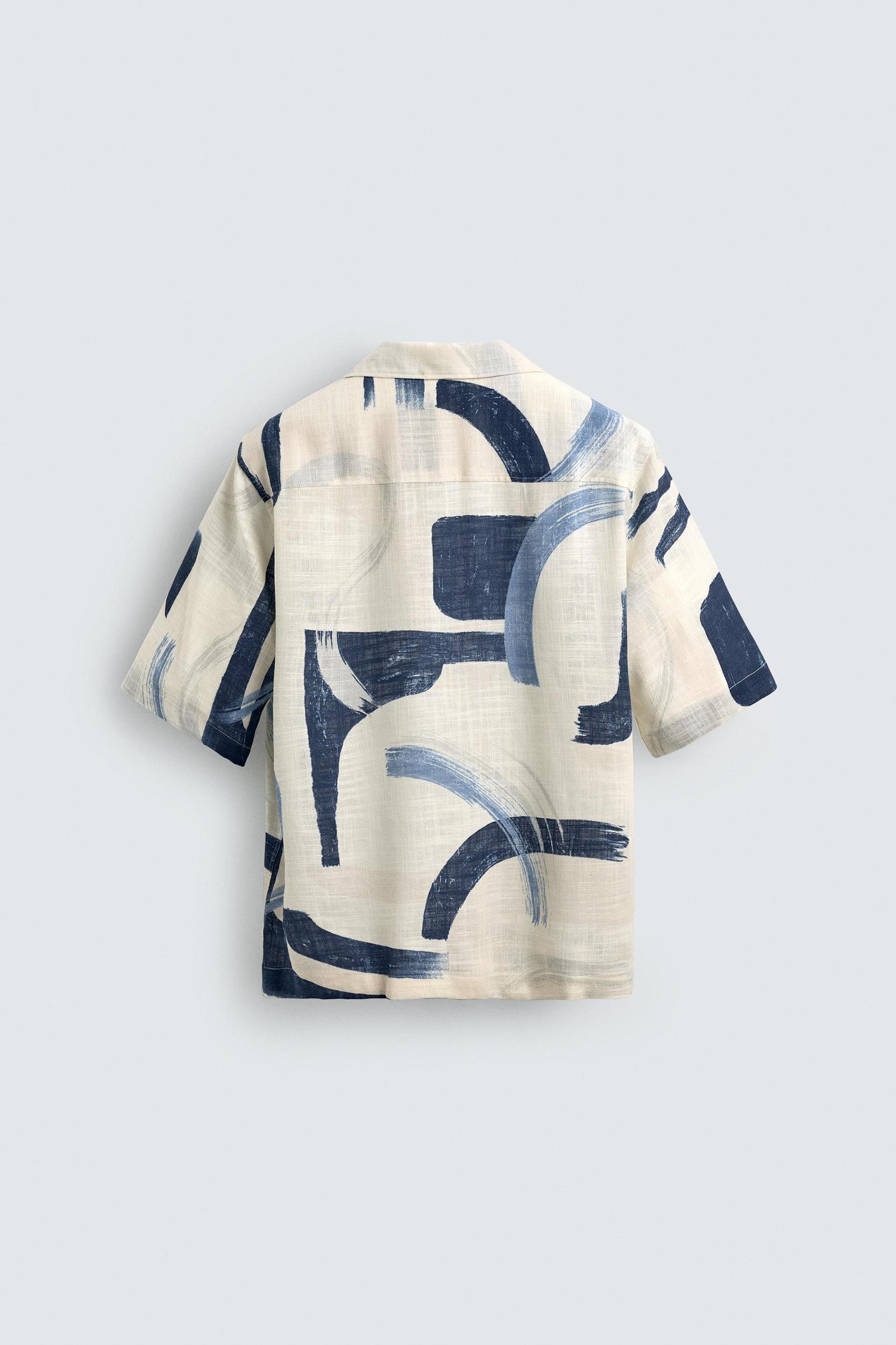 ABSTRACT PRINT SHIRT Product Image