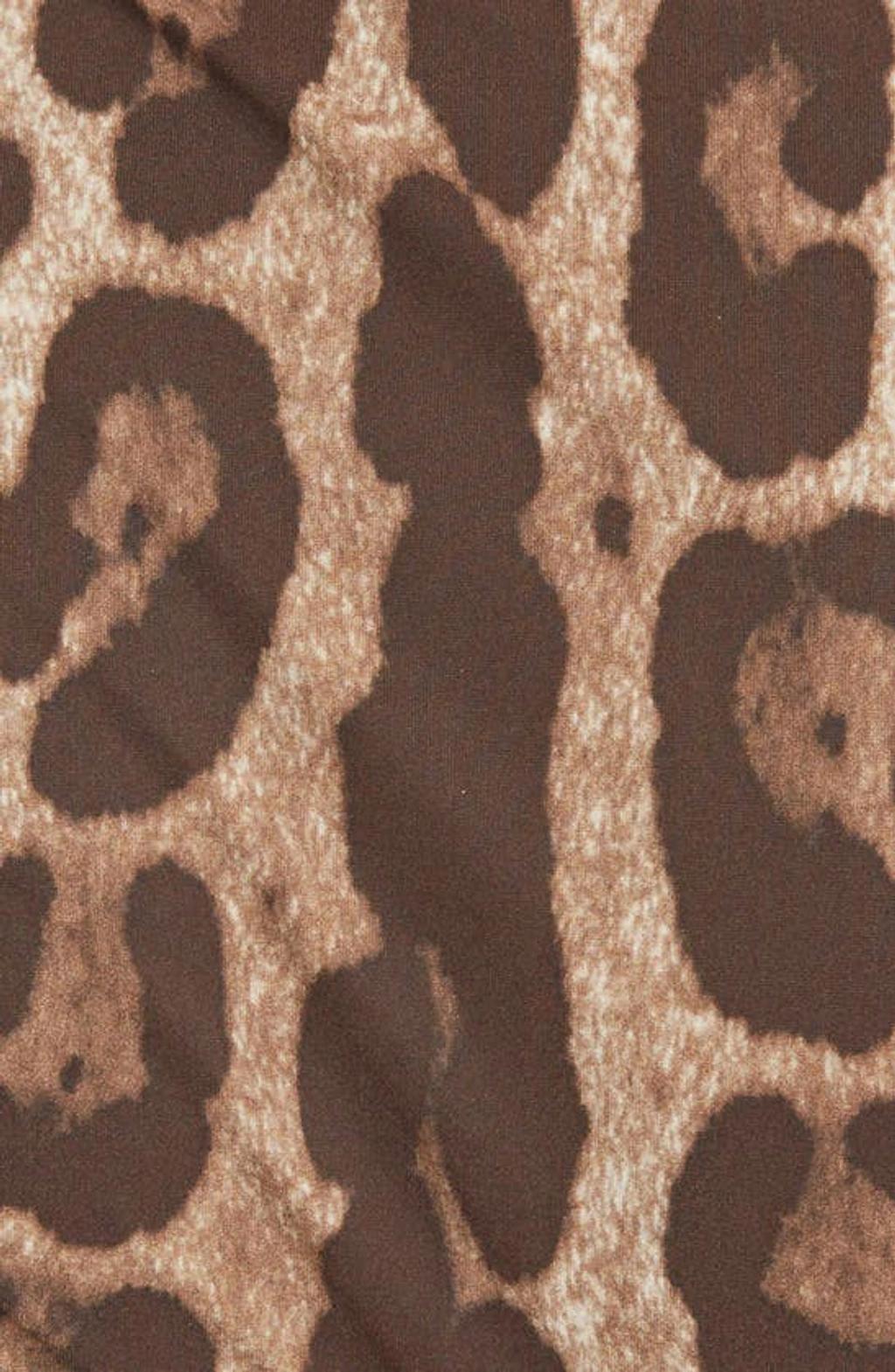 DOLCE & GABBANA Leopard-print Bikini Briefs In Neutrals Product Image