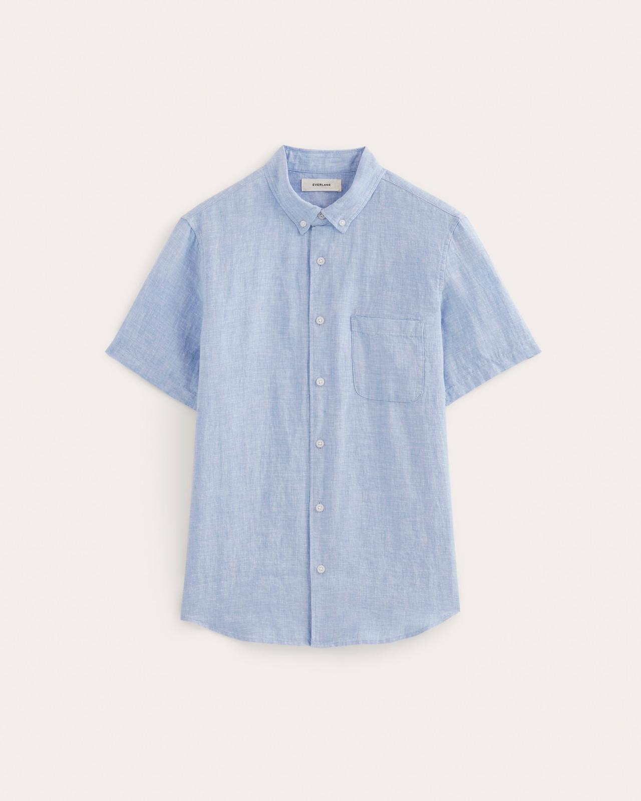 Mens Classic Short-Sleeve Shirt in Linen by Everlane Product Image