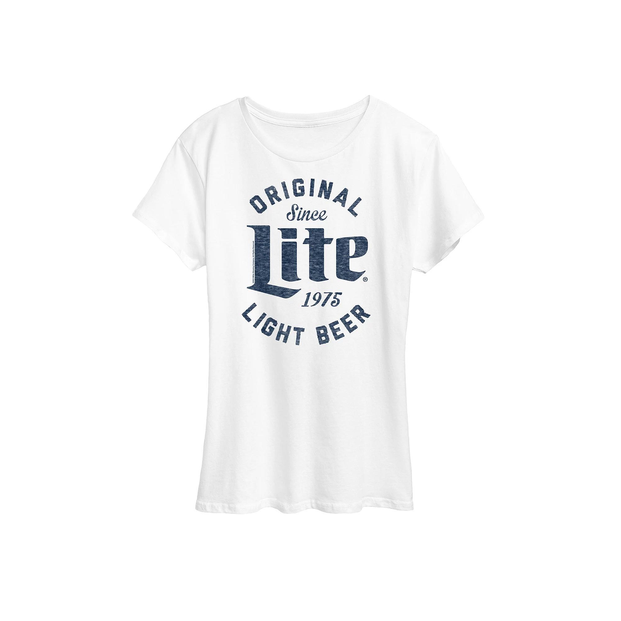 Women's Original Lite Since 1975 Graphic Tee, Size: XL, White Product Image