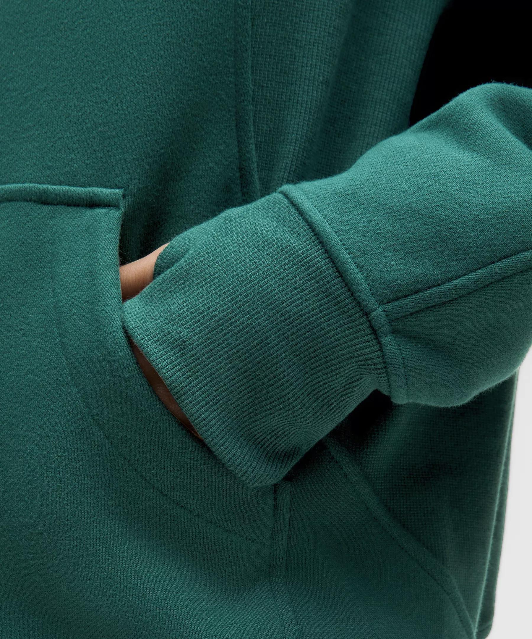 Scuba Oversized Funnel-Neck Half Zip *Long Product Image