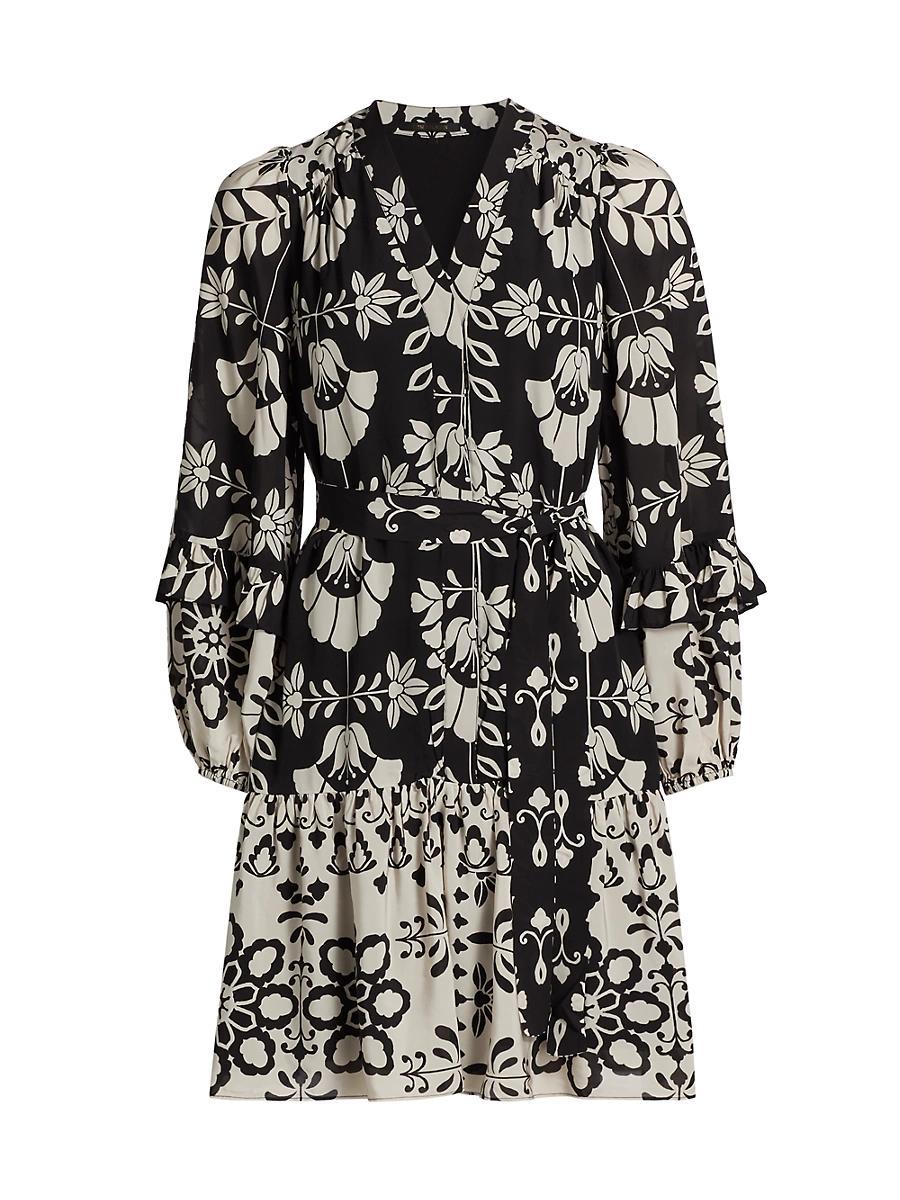 Womens Margie Floral Minidress Product Image