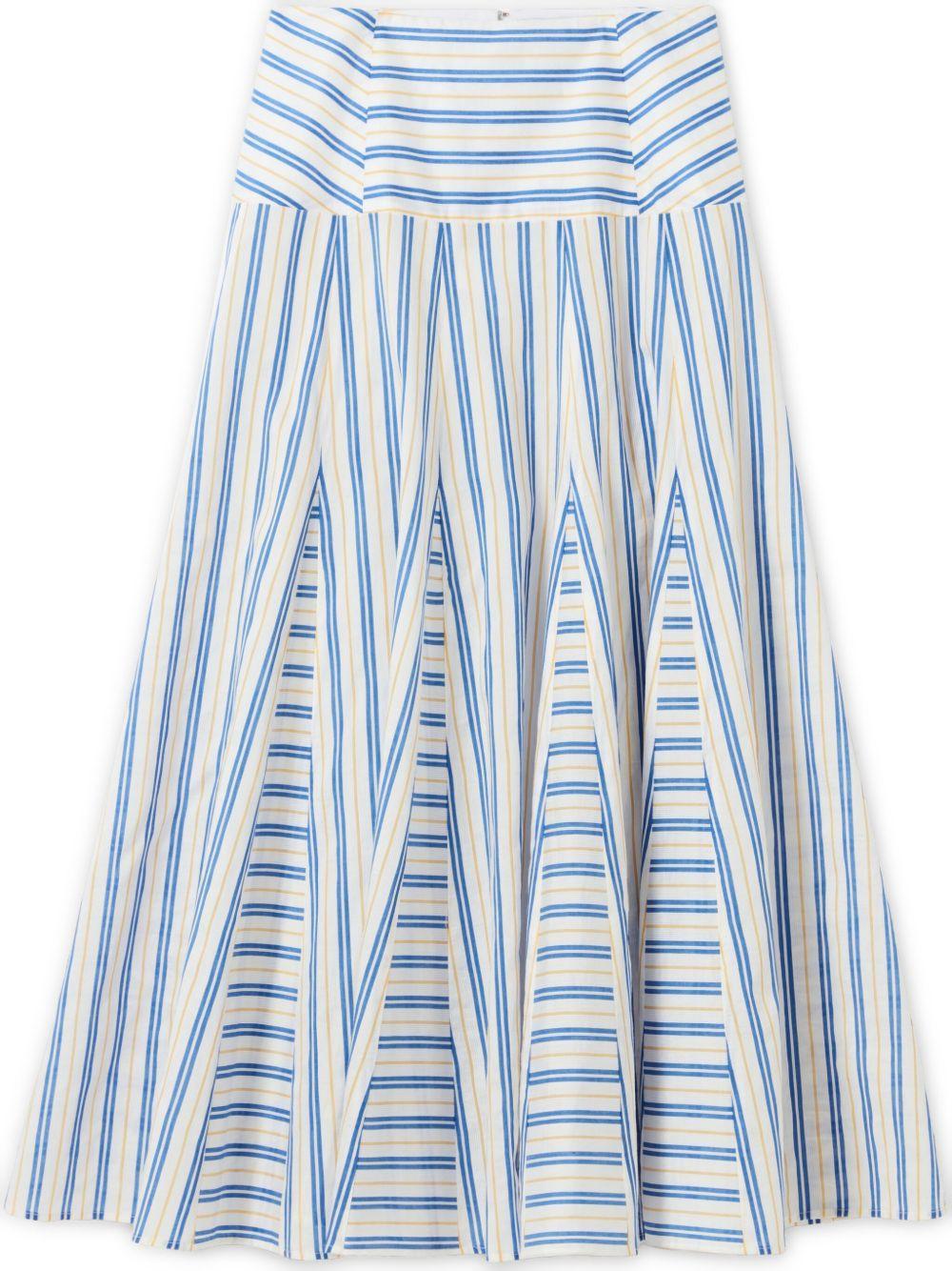 striped midi skirt Product Image