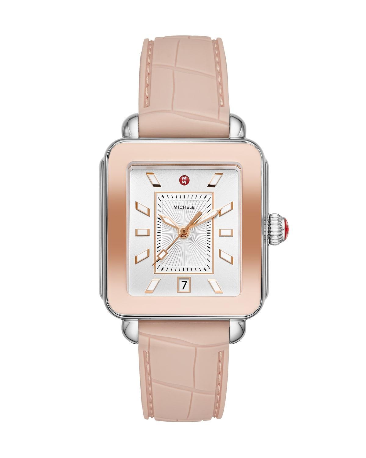 Michele Deco Sport Two-Tone Watch, 34mm x 36mm Product Image