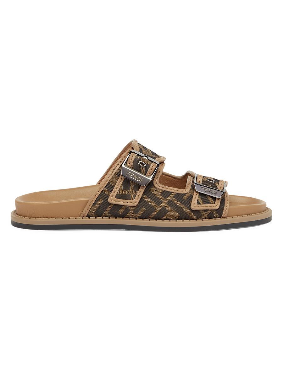 Men's FF Jacquard Slide Sandals Product Image