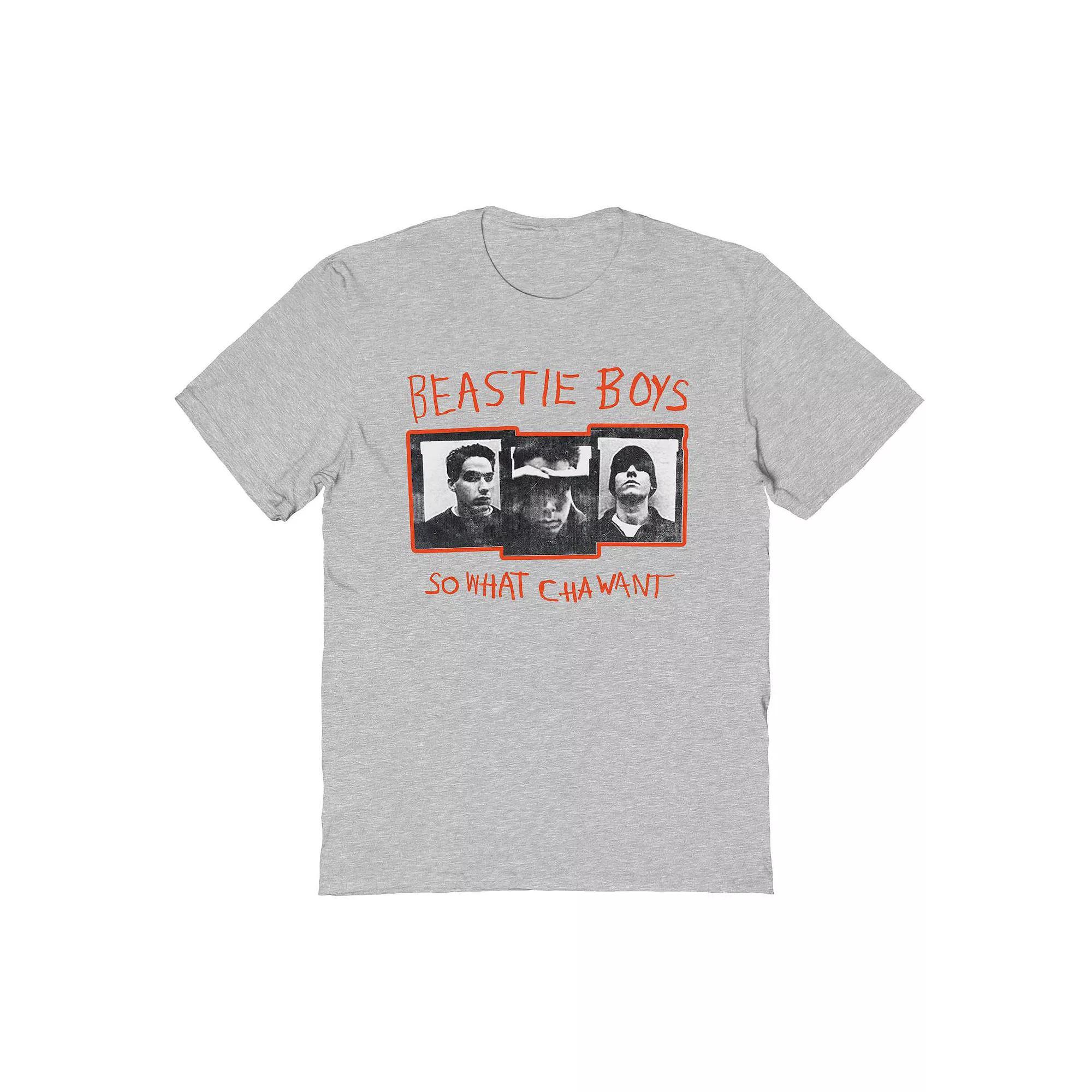 Men's Beastie Boys So Watcha Want Red Graphic Tee, Size: XL, Sport Gray Product Image