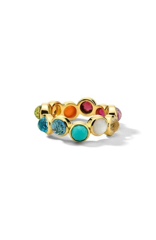 Womens Lollipop 18K Green Gold & Multi-Gemstone Ring Product Image