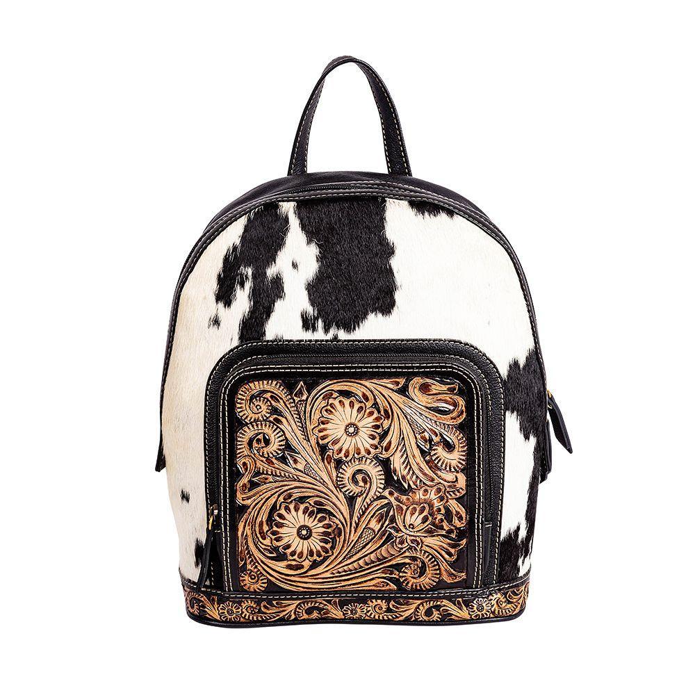 Old Mill Trail Hand-tooled Backpack Bag Product Image