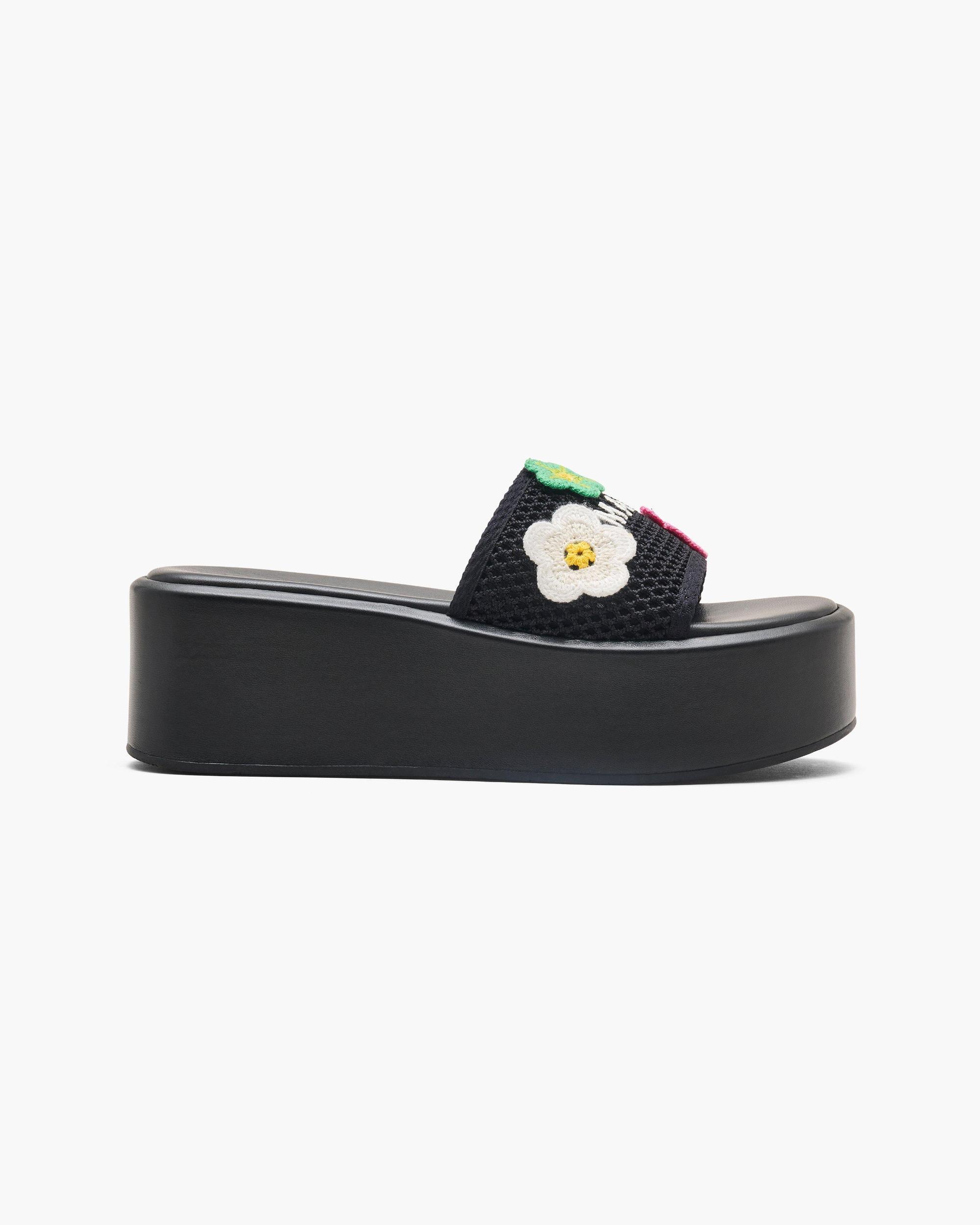 The Daisy Crochet Platform Sandal Product Image