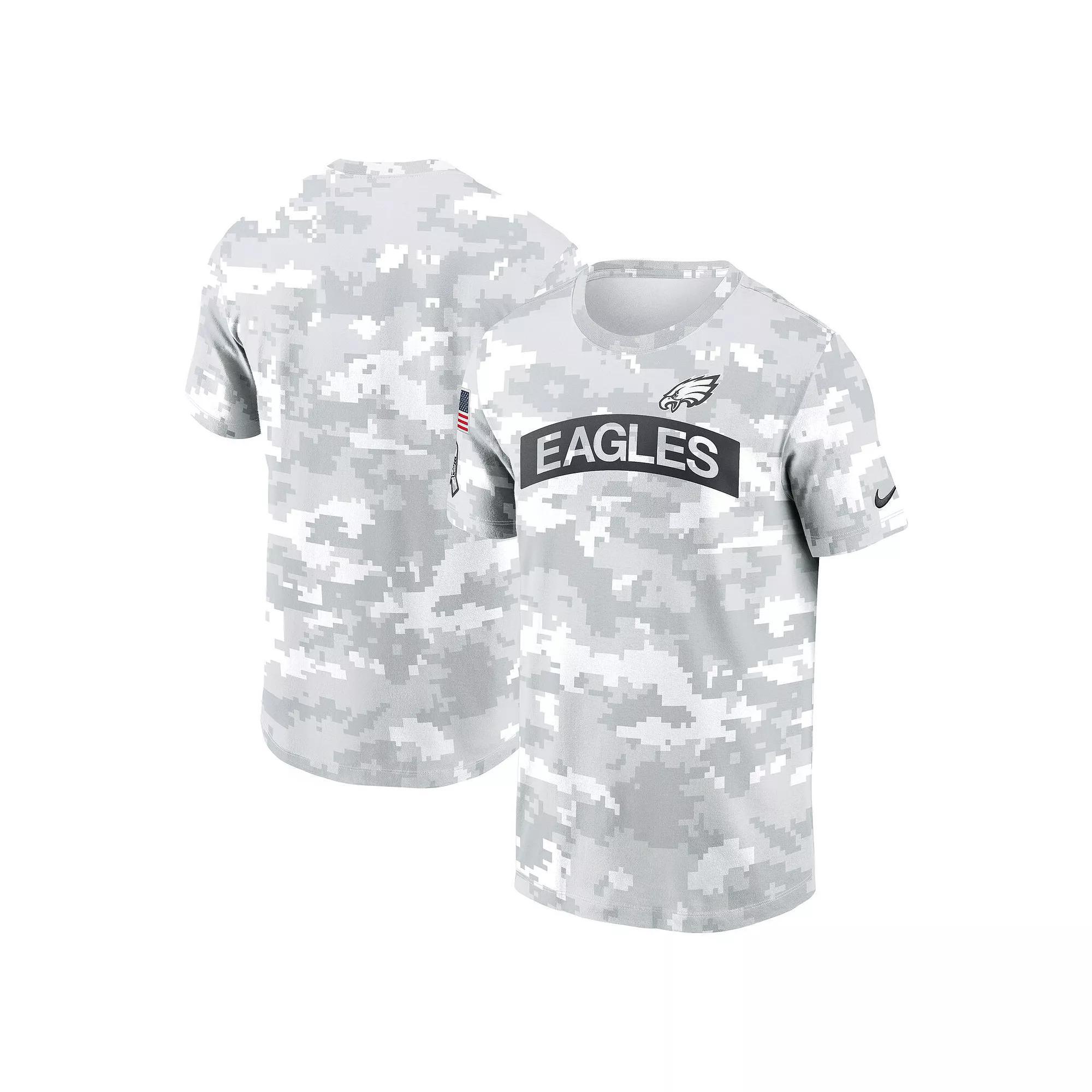 Men's Nike White Philadelphia Eagles 2024 Salute To Service Big & Tall Performance T-Shirt, Size: 4XLT Product Image