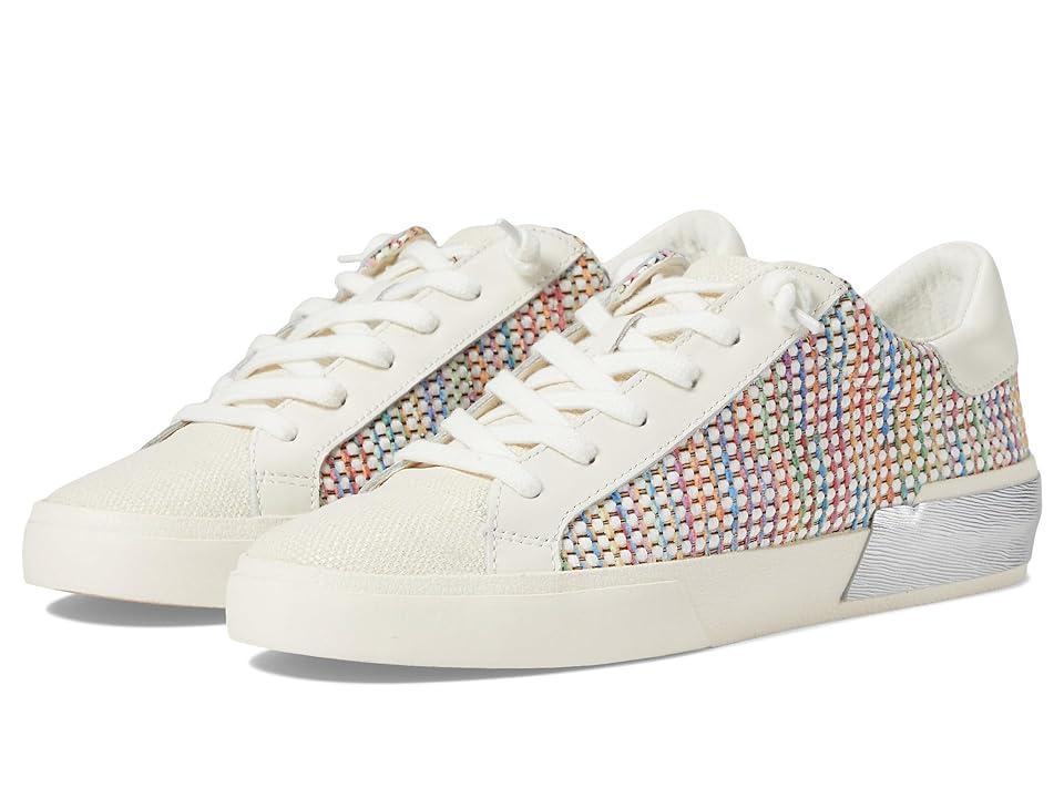 Dolce Vita Zina Pride (White Multi Raffia) Women's Shoes Product Image