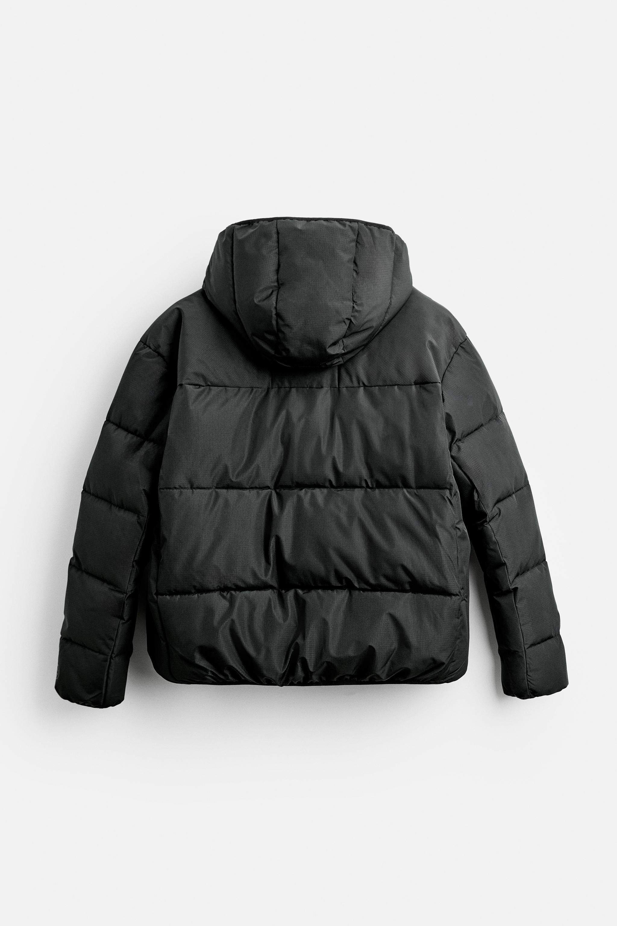 HOODED QUILTED JACKET Product Image