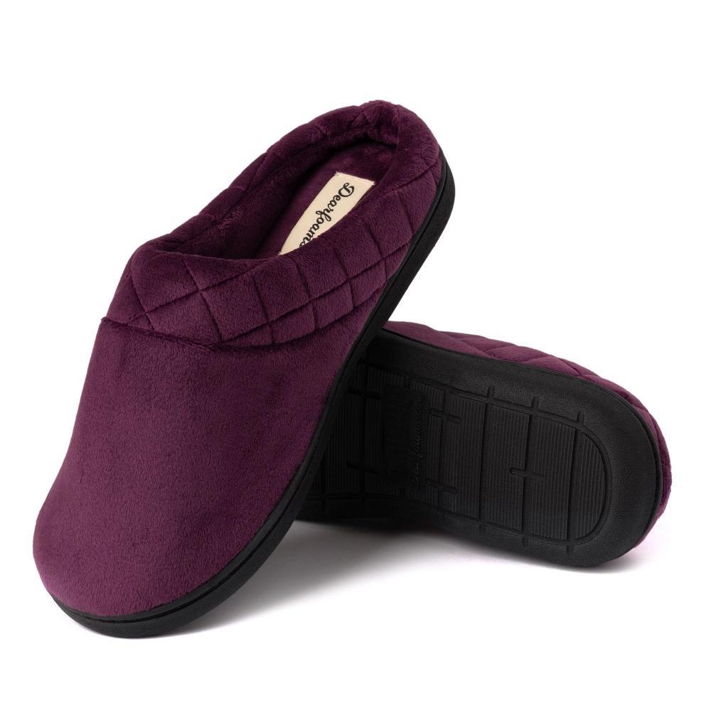 Dearfoams Darcy Velour Womens Clog Slippers Product Image