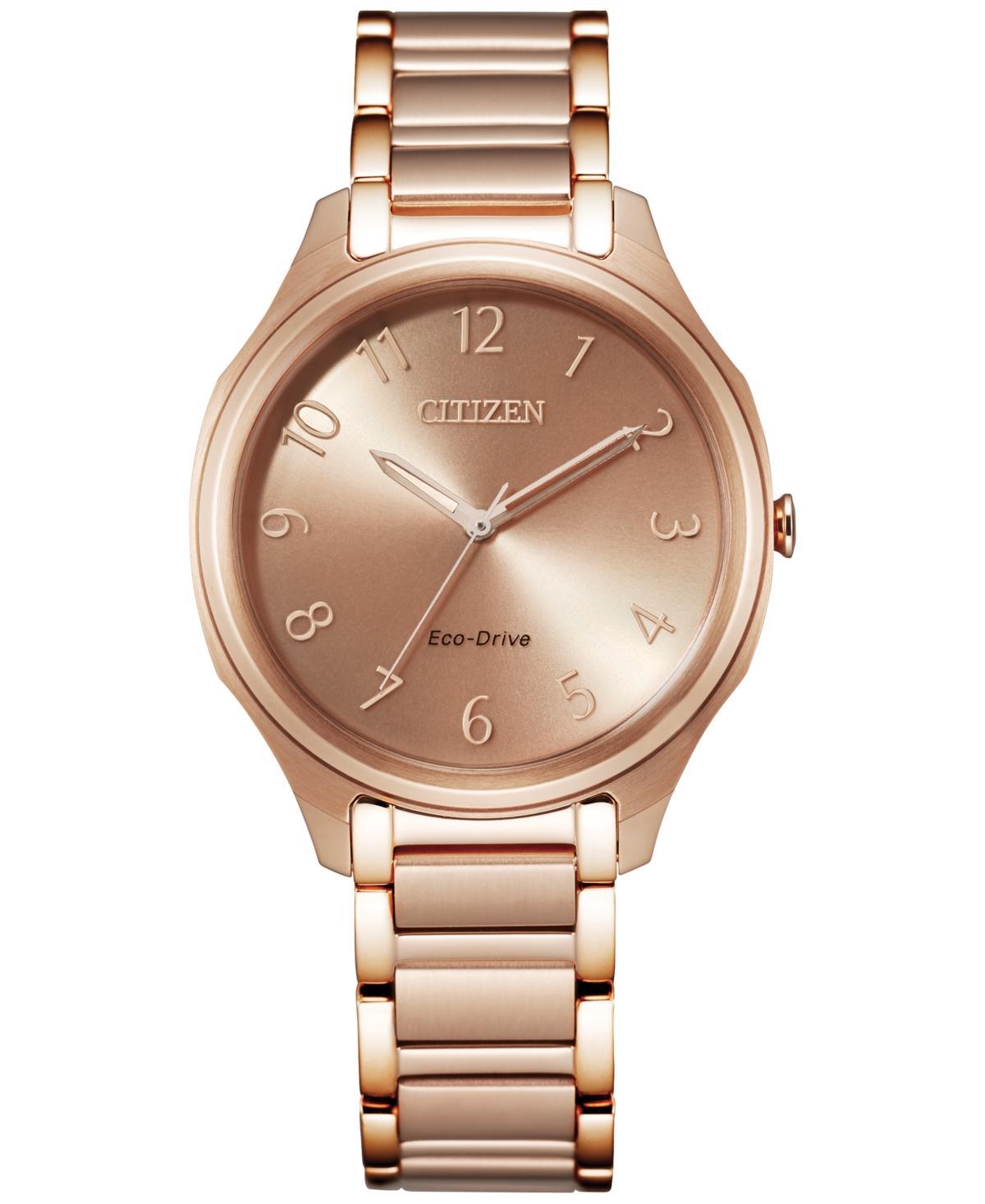 Citizen Eco-Drive Womens Gold Tone Bracelet Watch Product Image