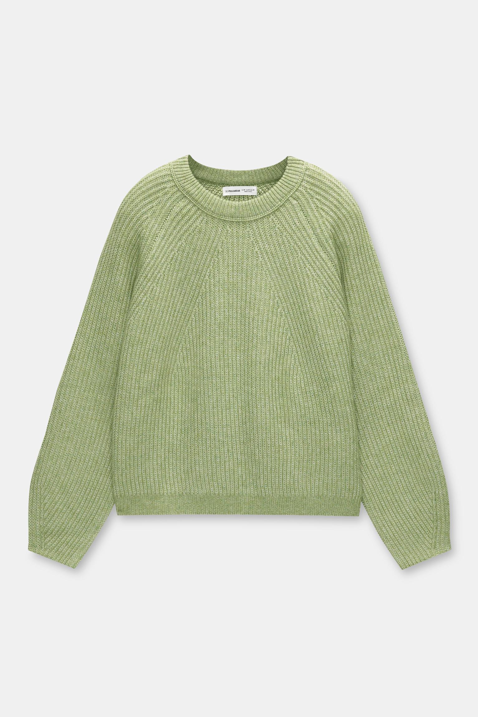 Soft purl knit sweater Product Image